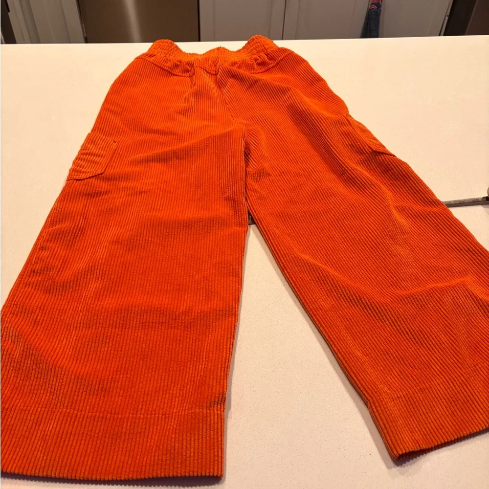 Bright Orange Corduroy Pants - Picture 11 of 11